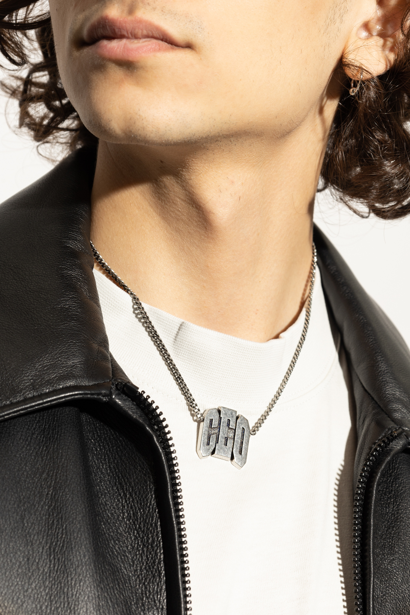 Silver Brass necklace Balenciaga - Vitkac AS